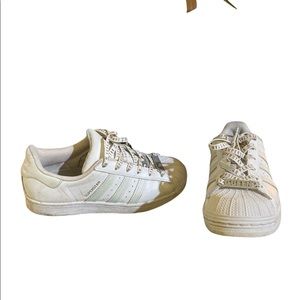 Adidas leather sneakers